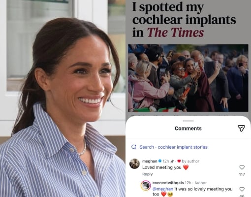 Meghan Markle breaks silence on fake Nottingham crowd claims
