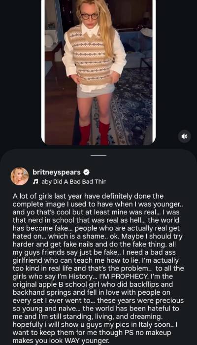 Britney Spears slams copycat artists who say shes history: IM PROPHECY