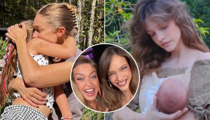 Victorias Secret Angels Gigi Hadid, Barabara Palvin bond over motherhood