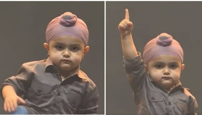 Sidhu Moosewalas toddler brothers gun gestures at concert land parents in controversy