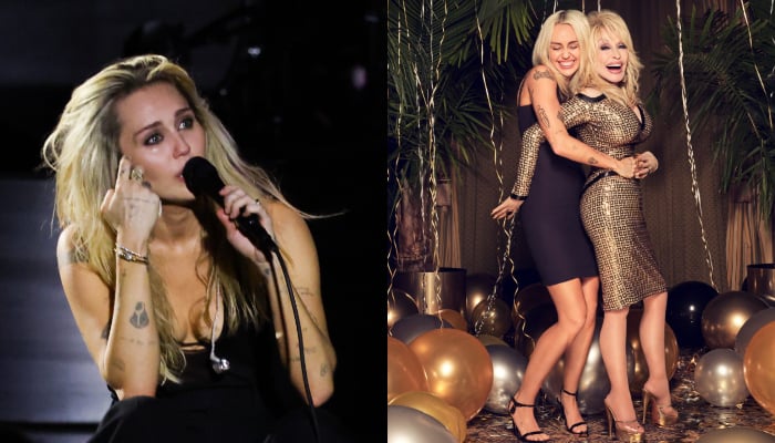 Miley Cyrus breaks down while remembering Dolly Parton