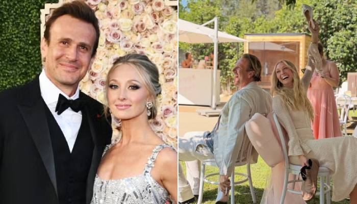 The couple tied the knot at The Huntington Garden Library Botanical Gardens in Pasadena
