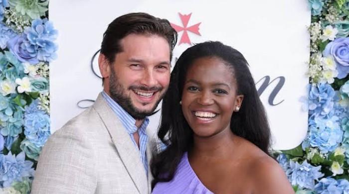 Oti Mabuse celebrates first baby shower after daughter's premature birth