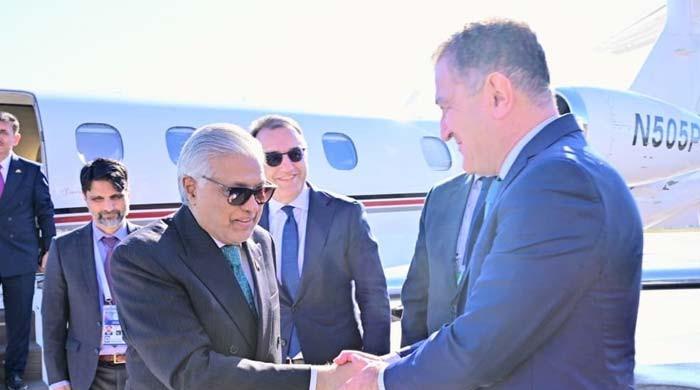 DPM Dar arrives in Tajikistan to lead Pakistan's delegation at SCO moot