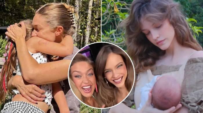 Victoria's Secret Angels Gigi Hadid, Barabara Palvin bond over motherhood