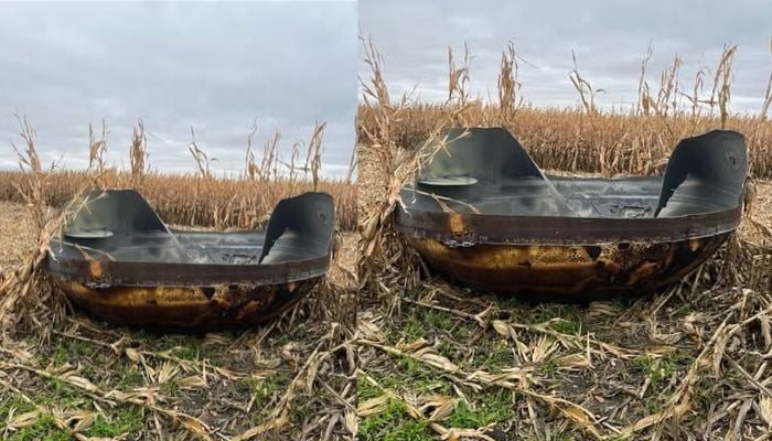 Mysterious 11-foot object found in US cornfield may belong to Chinese space rocket