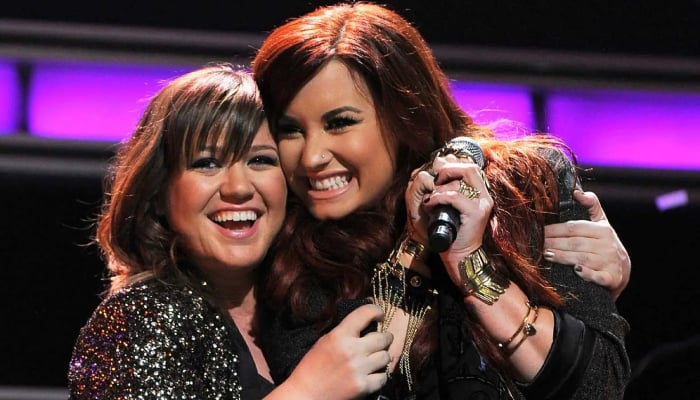 Demi Lovato reveals she hugged Kelly Clarkson three times when they met
