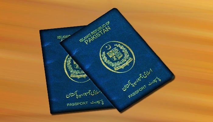 Blue passports issued by the Government of Pakistan. — APP/File