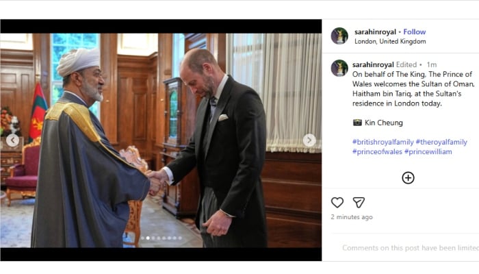 Prince William takes charge of vital meeting on behalf of King Charles