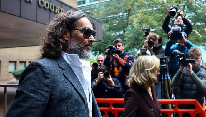 Russell Brand accused of disturbing act during C4 recording