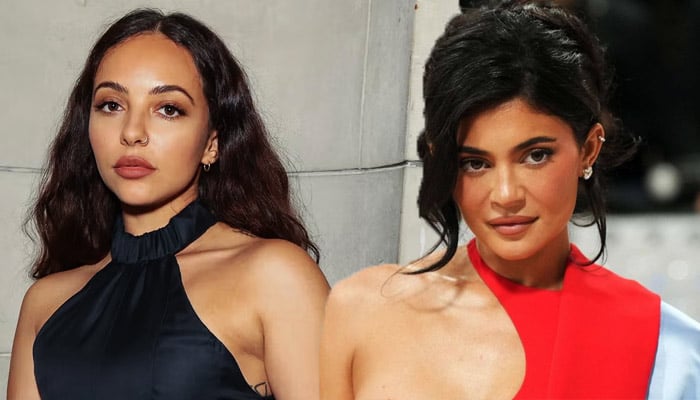 JADE reacts as ‘Angel of My Dreams plays during Kylie Jenners VS debut