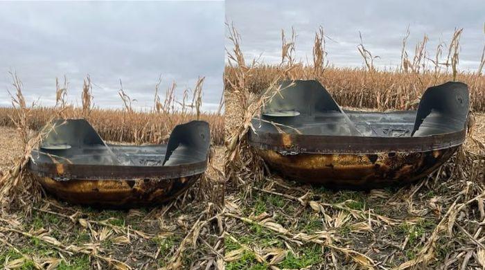 Mysterious 11-foot object found in US cornfield may belong to Chinese space rocket