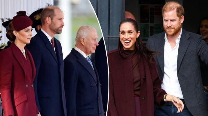 Royals receive unexpected message from Harry, Meghan after bold stunt