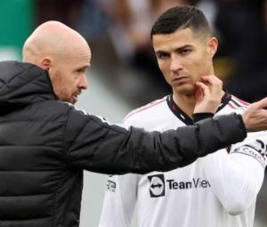 Ronaldo let Man United down, says club's former boss Ten Hag