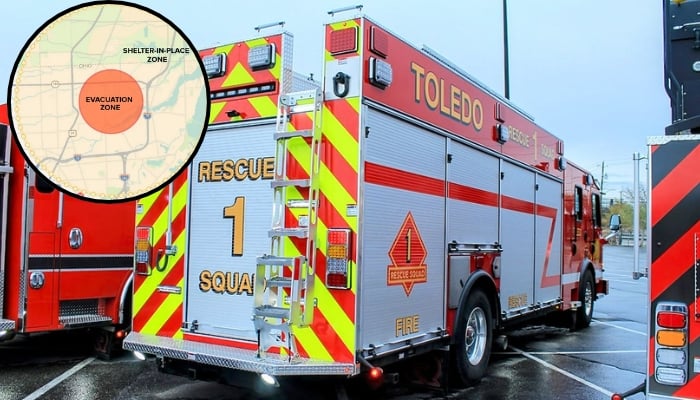 Hazardous chemical leak triggers evacuation near Ohio-Michigan border: what we know