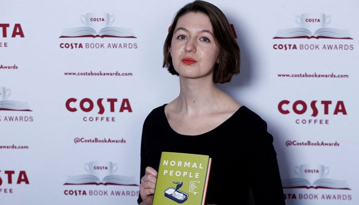 Author Sally Rooney poses for a photograph ahead of the announcement of the winner of the Costa Book Awards 2018 in London, Britain, January 29, 2019. — Reuters