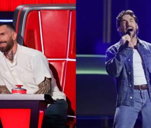 Adam Levine steals Brandon Diaz from Queen Latifah on 'The Voice'