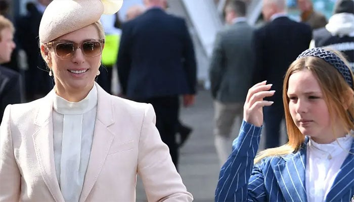 Zara and Mia Tindalls special Magic Millions moment in unseen family photo