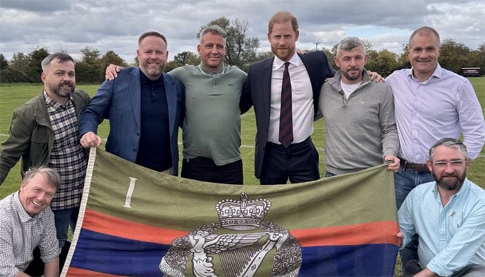 Prince Harry's resurfaced military photo emerges, following King's tributes