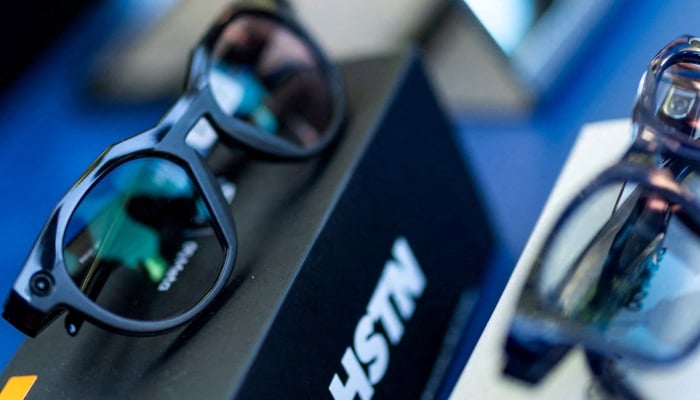 Meta smart glasses on display during the Meta annual Connect conference at the companys headquarters in Menlo Park, California, US, September 16, 2025. — Reuters