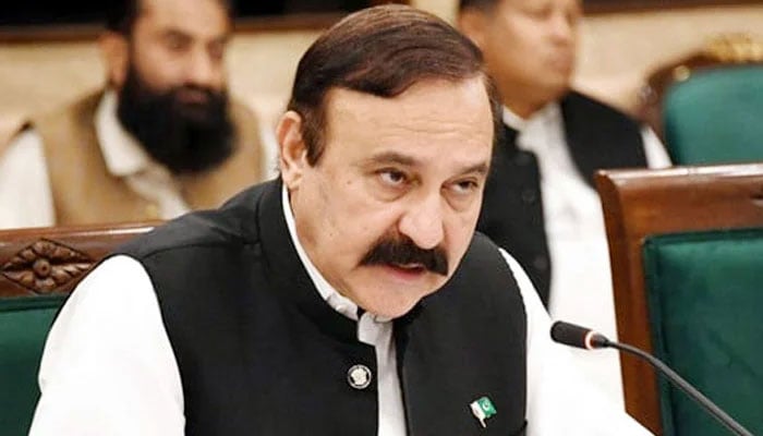 Parliamentary Affairs Minister Tariq Fazal Chaudhry speaks suring an event. — Radio Pakistan/File