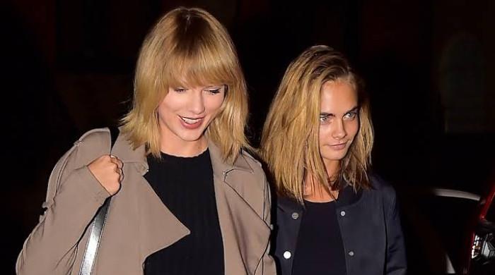 Cara Delevingne shares rare bts of Taylor Swift's 'Patient Zero'