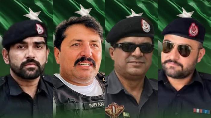 Four policemen, including DSP CTD, martyred in Karak terrorist attack