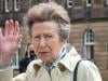 Princess Anne suited and booted for stylish arrival aboard historic Thames ship