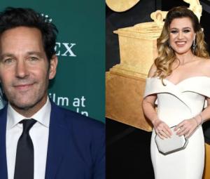 Paul Rudd visits Art of Play days after Kelly Clarkson feud