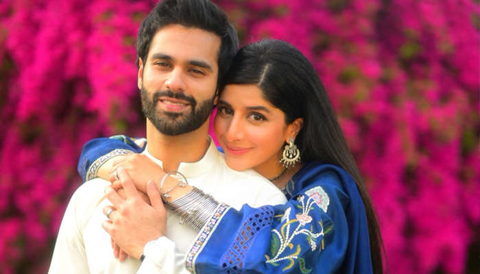 Mawra Hocane and Ameer Gilani pose in an undated picture. — Instagram/@mawrellous