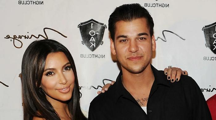 Rob Kardashian makes rare appearance at Kim Kardashian's 46th birthday