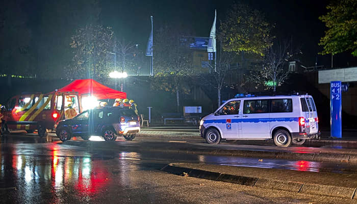 Firefighters and other emergency staff work at the site following a fire incident at the Kehlsteinhaus, the Eagles Nest, in Berchtesgaden, Bavaria, Germany, in this handout image released October 24, 2026.— Reuters