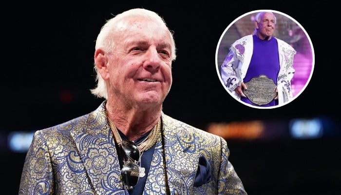 Wrestling legend Ric Flair taken to hospital after fall outside bar with head injuries