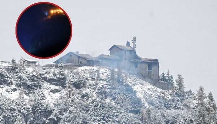 Hitlers WWII Eagles Nest badly damaged by fire as suspect held in custody