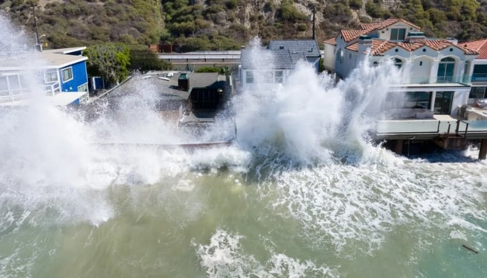 Southern California beach towns on alert as high tides prompt coastal flood warning