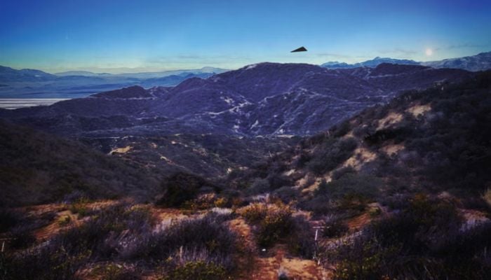 Pentagon UFO files reveal mysterious black triangle flying at fighter jet speed without sound
