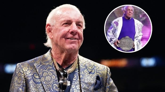 Wrestling legend Ric Flair taken to hospital after fall outside bar with head injuries