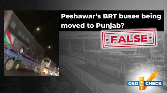 Fact-check: Are Peshawar's BRT buses being moved to Punjab?