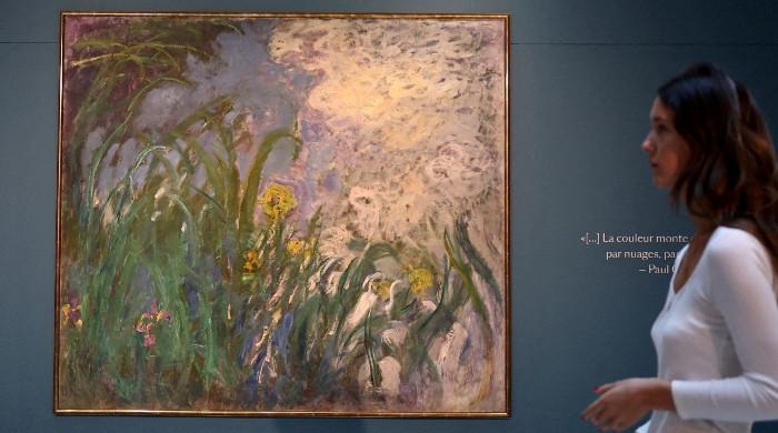 Claude Monet's 'Iris' becomes most expensive artwork sold at auction in France