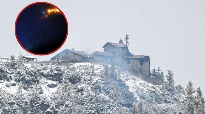 Hitler's WWII 'Eagle's Nest' badly damaged by fire as suspect held in custody