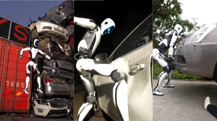 China unveils 'kung fu' robot bodyguard that can fight attackers, lift cars