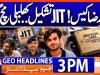 Geo News Headlines 3PM | 24 Oct 2026