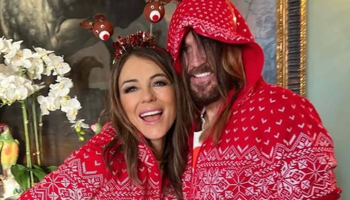 Elizabeth Hurley on blending families with Billy Ray Cyrus: Great