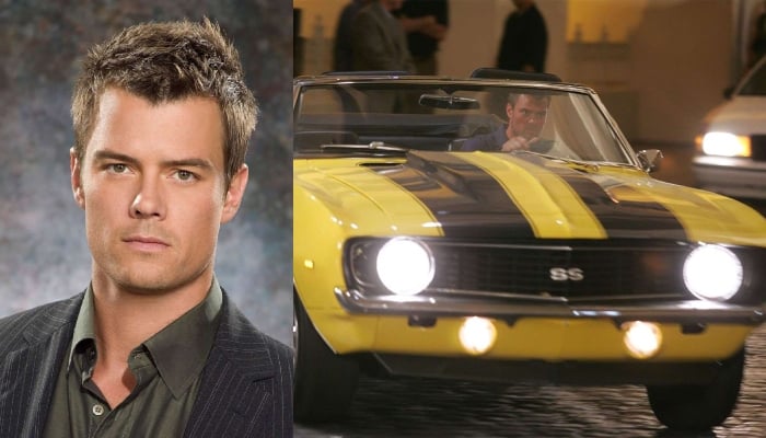 Josh Duhamel still owns the yellow Camaro he drove on Las Vegas