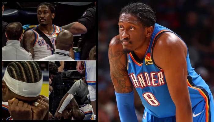 Thunders All-Star Jalen Williams carted off after serious injury vs Clippers