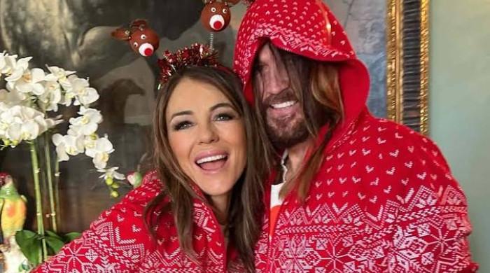 Elizabeth Hurley on blending families with Billy Ray Cyrus: 'Great'