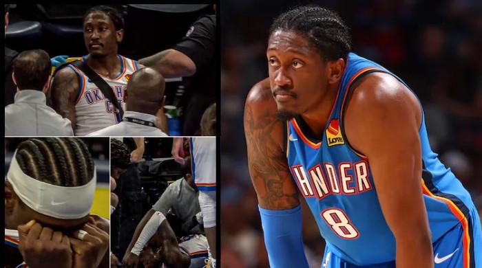 Thunder's All-Star Jalen Williams carted off after serious injury vs Clippers