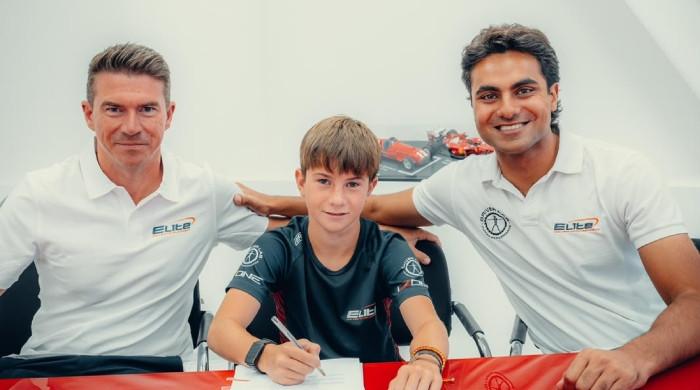 British-Pakistani racing star secures Ferrari deal for protege