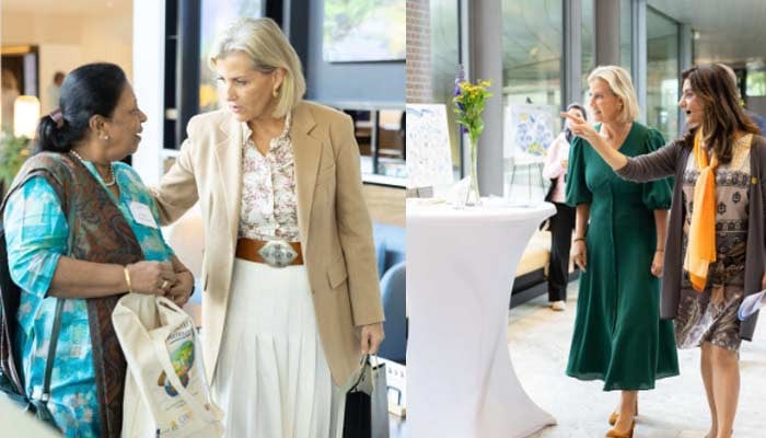 Duchess Sophie, symphony of grace, reveals love blooms in green and white - Geo News