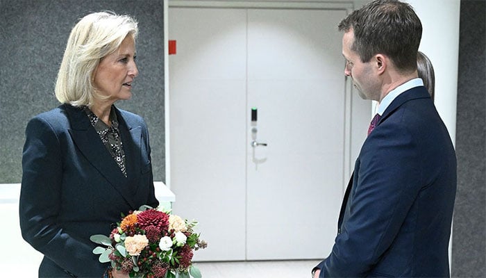 Duchess Sophie explores tech secrets while Edward follows in Harrys footsteps